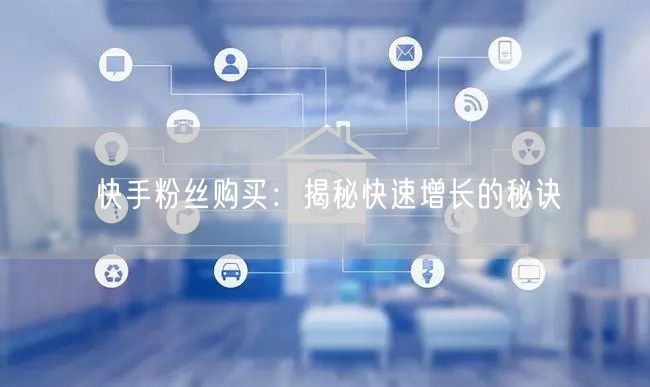 快手粉丝购买:揭秘快速增长的秘诀