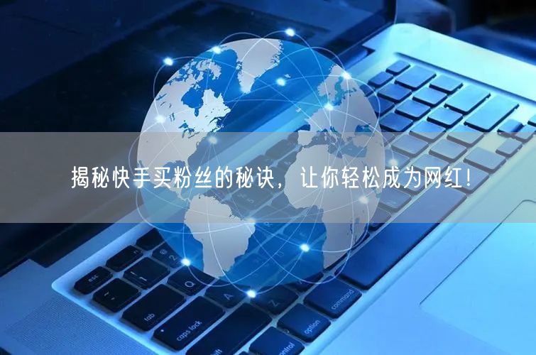 揭秘快手买粉丝的秘诀,让你轻松成为网红!