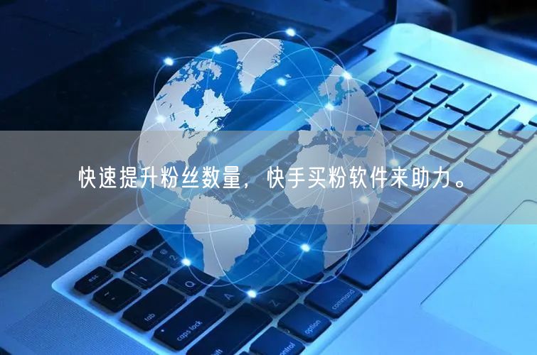 快速提升粉丝数量,快手买粉软件来助力。