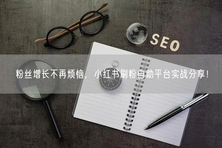 粉丝增长不再烦恼,小红书刷粉自助平台实战分享!