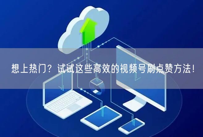 想上热门?试试这些高效的视频号刷点赞方法!